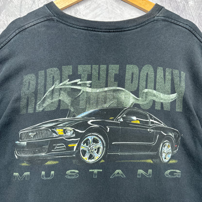 00s Black Ford Shelby Mustang Shirt 3851