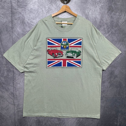 90s Green Jaguar Club Of Oregon Shirt 3978