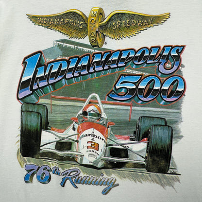1992 White Marlboro Indianapolis 500 Shirt 3934