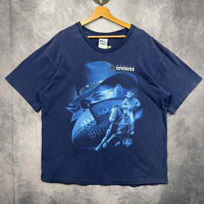90s Blue Dallas Cowboys Shirt 4245