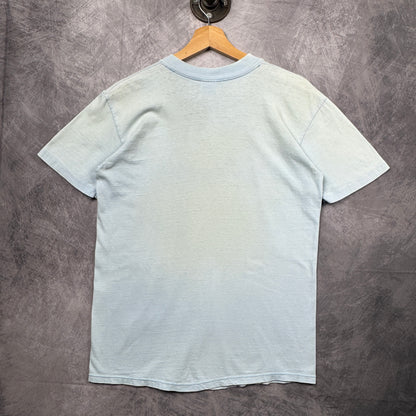 90s Blue Ford Mustang Shirt 3970