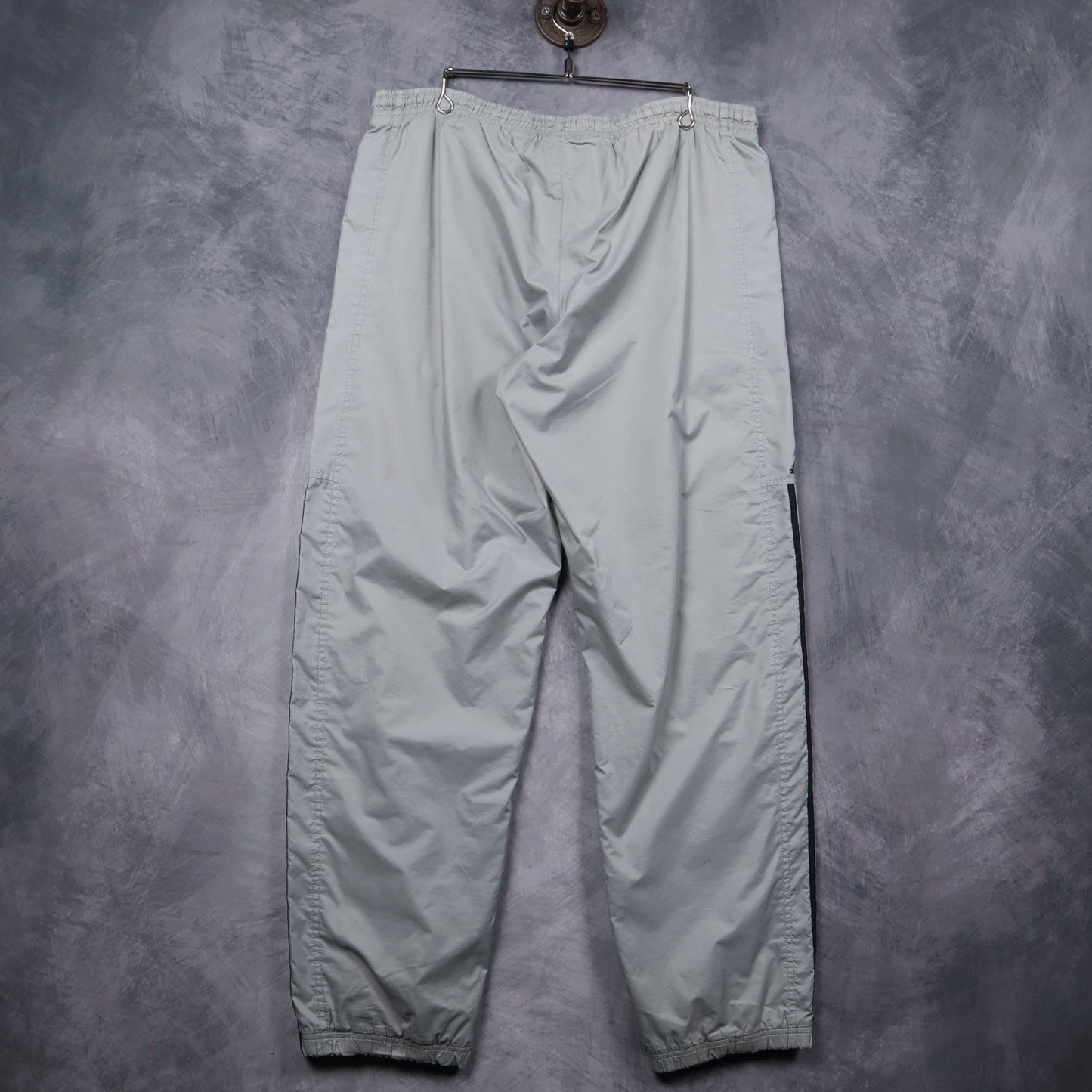 Early 2000s Light Grey Adidas Track Pants 5230