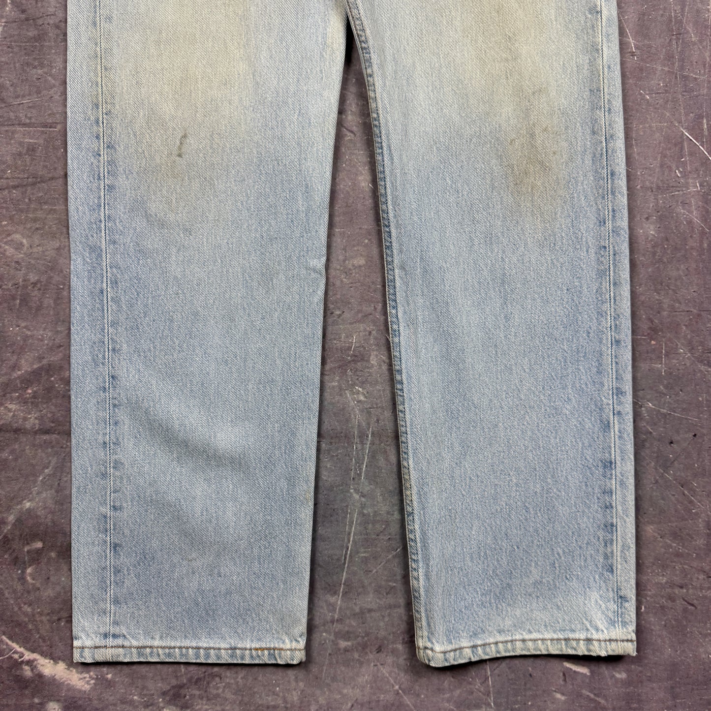 90s Light Wash Levi's 501 Denim Jeans 35x32 0695