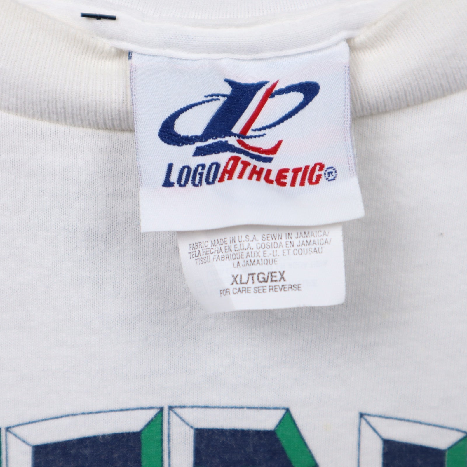 90s White Dallas Mavericks Logo Athletic Shirt 5600
