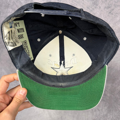 90s Navy Blue Dallas Cowboys Snapback Hat 6889