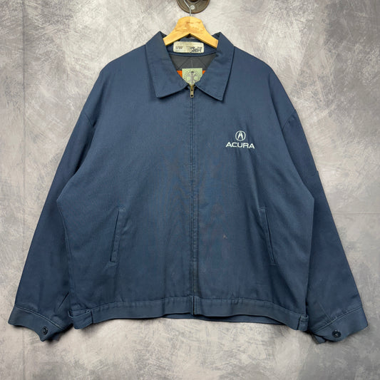 90s Blue Acura Work Jacket 4012