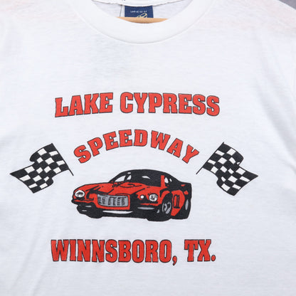 80s White Lake Cypress Speedway Winnsboro TX Shirt 7280