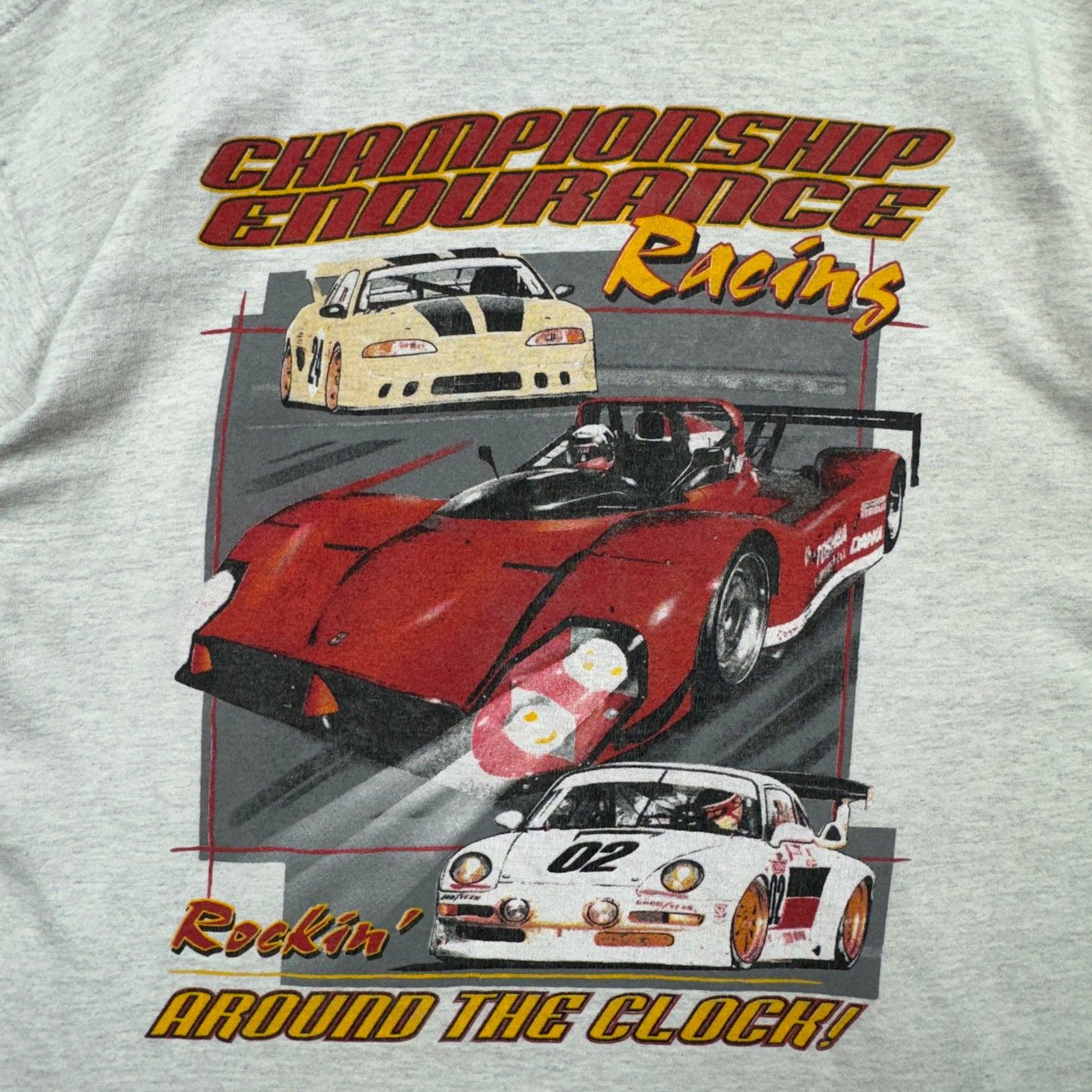 00s Grey Porsche Endurance Racing  Shirt 3983