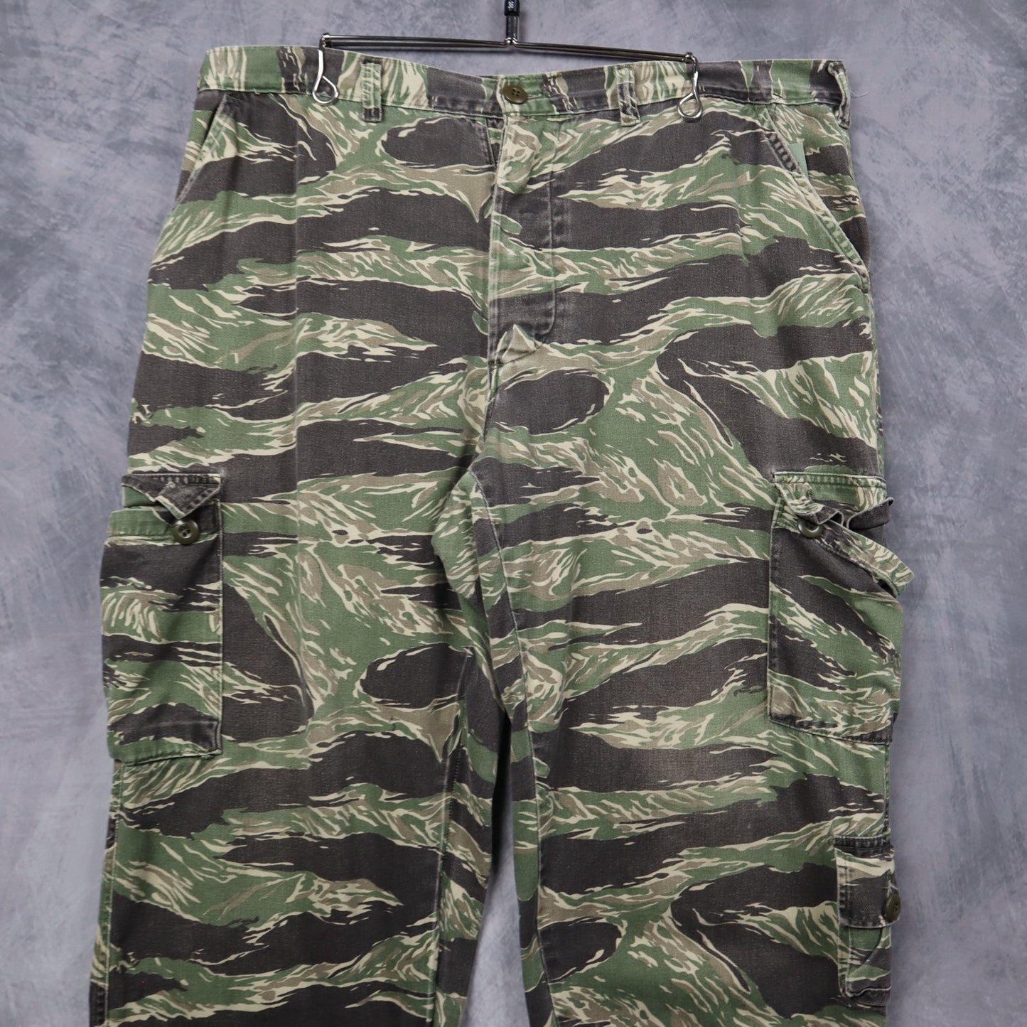 90s Tiger Stripe Camo Combat Cargo Pants 5240