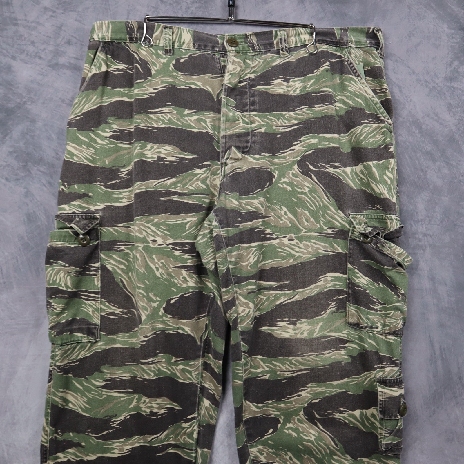 90s Tiger Stripe Camo Combat Cargo Pants 5240