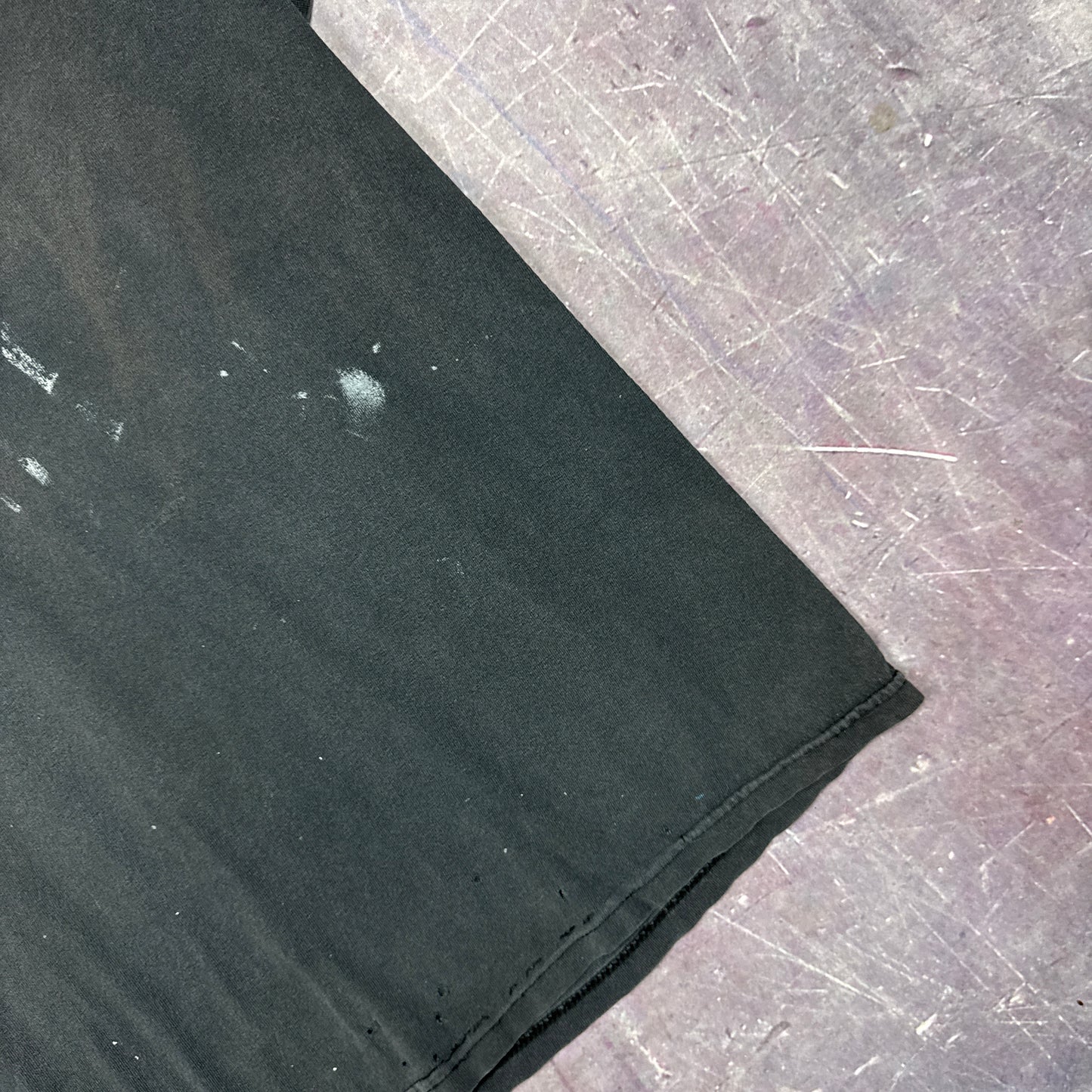 Early 00s Faded Black Deftones So Ronery Tour Local Crew Graphic Shirt L 2817