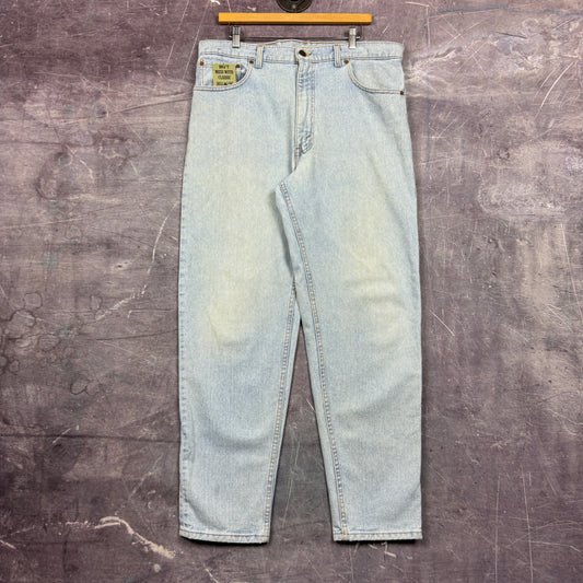 90s Light Wash Levi's 550 Denim Jeans 37x31.5 0728