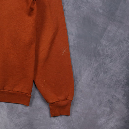 90s Burnt Orange Texas Longhorns Crewneck Sweatshirt 5705