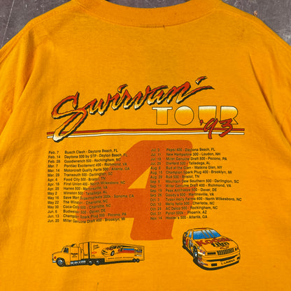 90s Yellow Kodak Nascar Shirt 3258