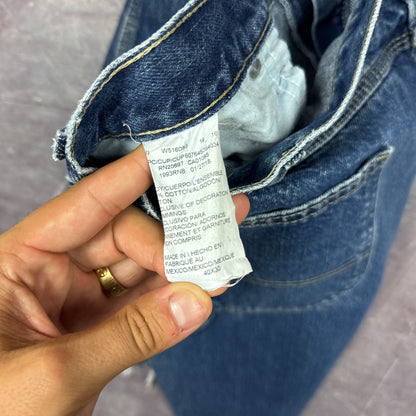 00s Dark Wash Denim Dickies Shorts 41x11.5 3498