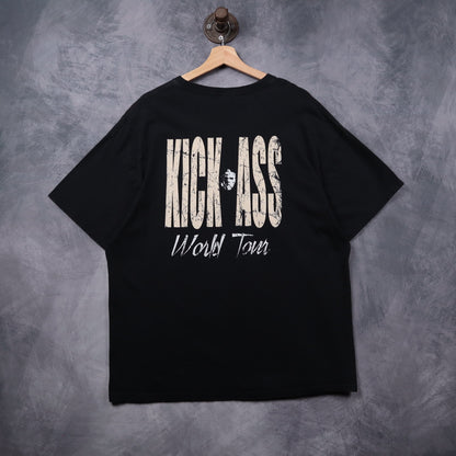 2006 Black Quiet Riot Kick Ass World Tour Shirt 5378