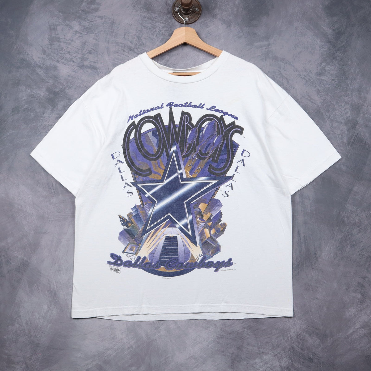 1994 White Dallas Cowboys NFL Shirt 6698