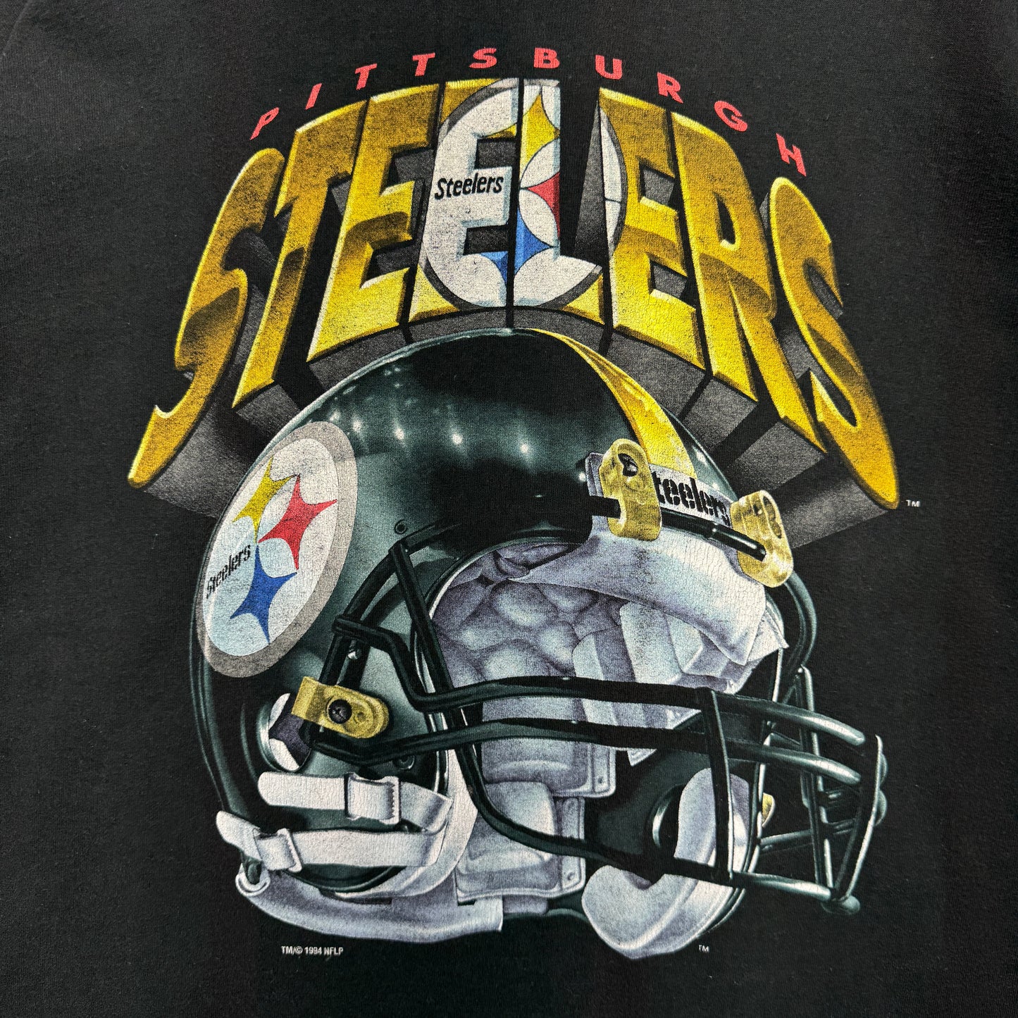 1994 Black Pittsburgh Steelers Shirt 4174