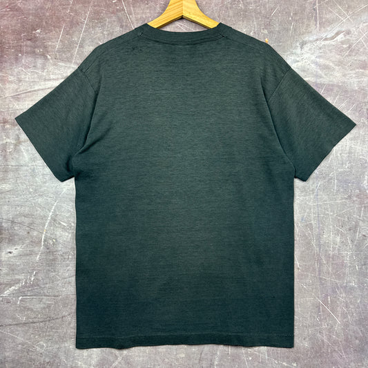 90s Black Comanche Stamp Shirt 3595