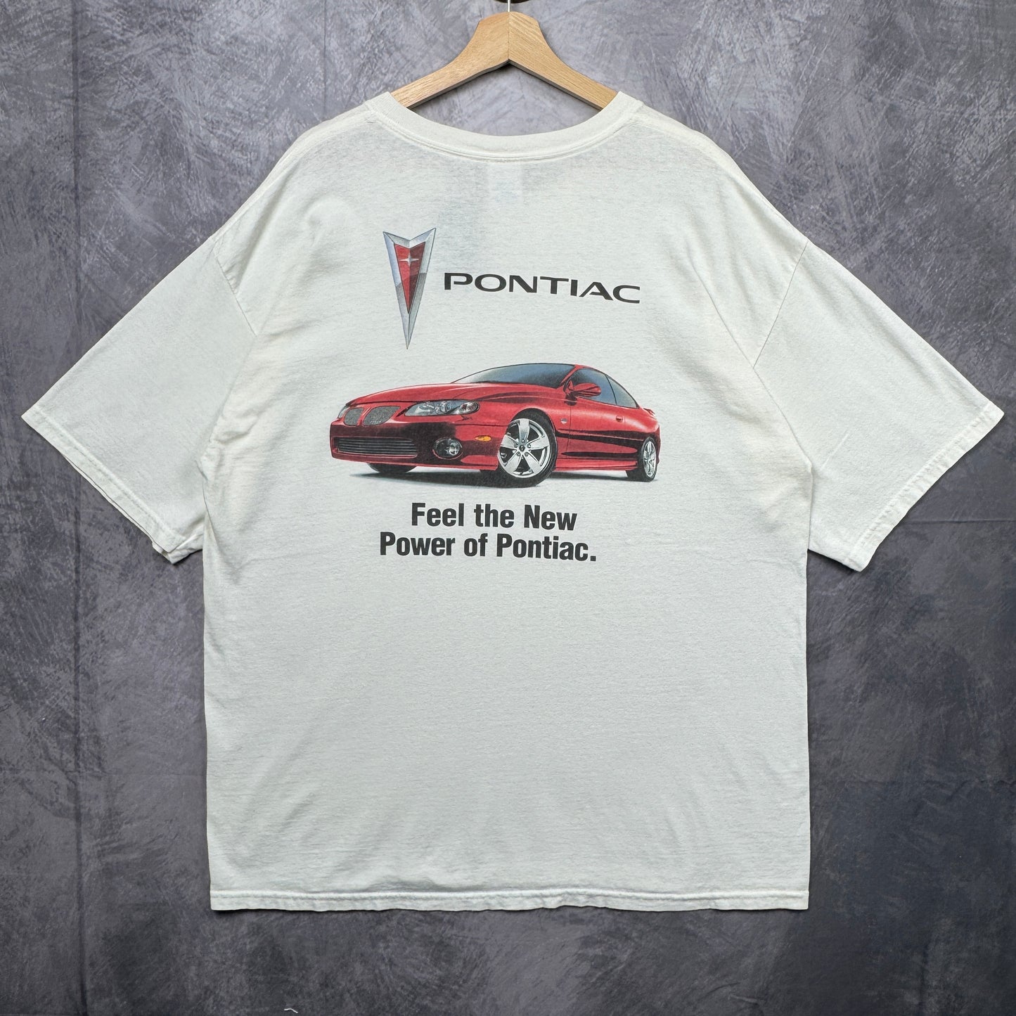 00s White Pontiac Shirt 3922