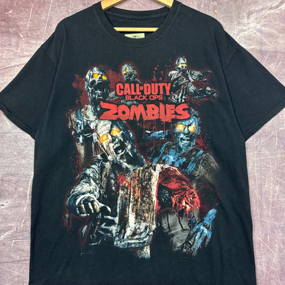 00s Black Call Of Duty Zombies Shirt 3415