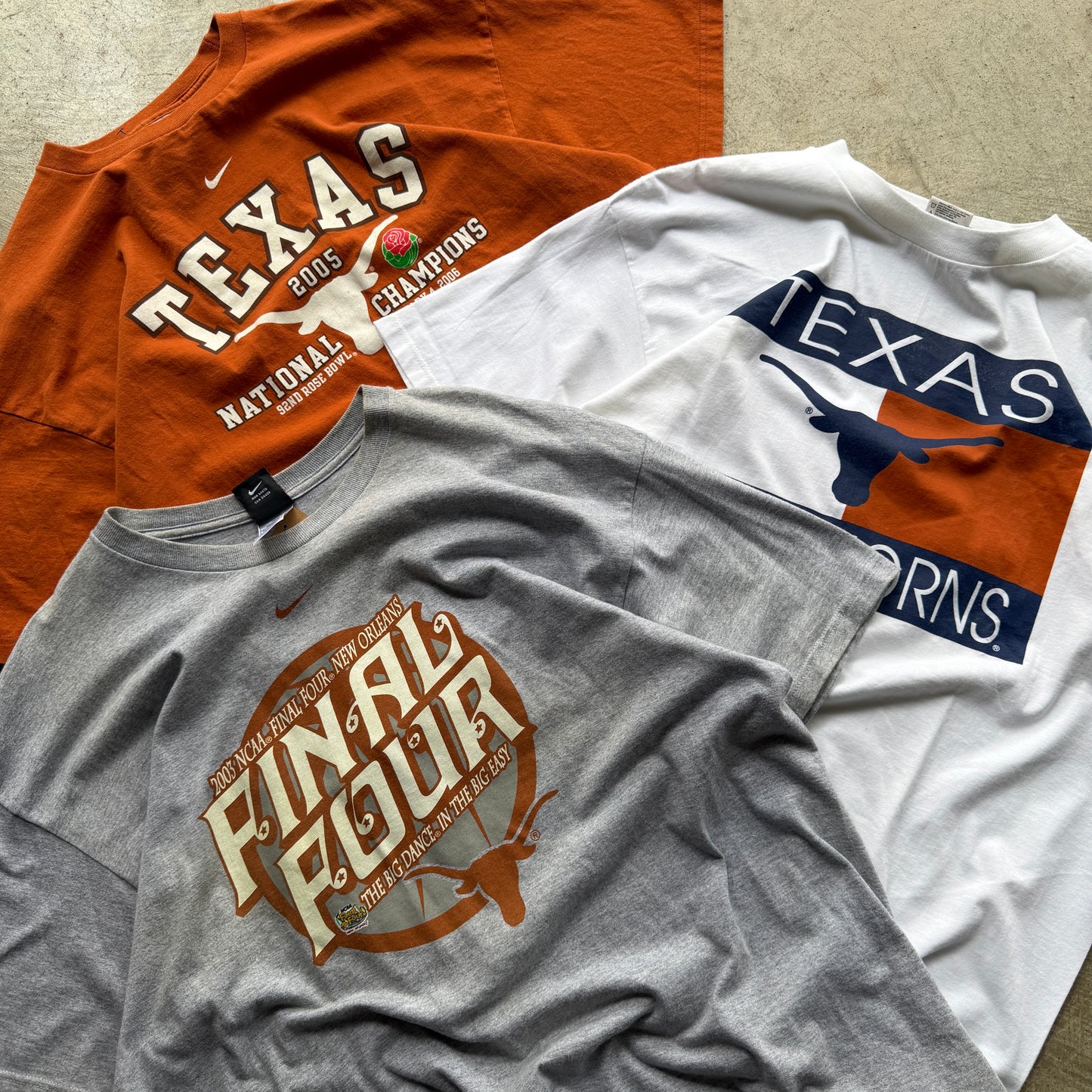 Vintage Texas Longhorns Shirt Mystery Bundle (3 Pieces)
