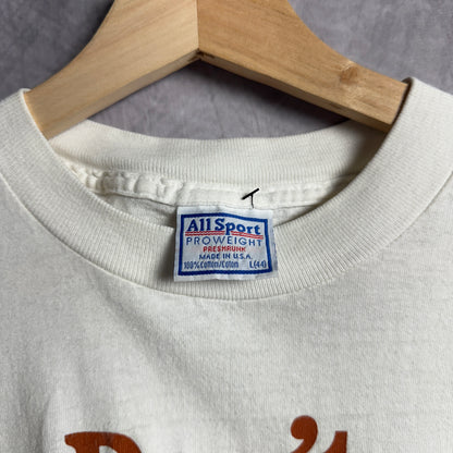 90s White Texas Longhorns Don’t Mess With Texas Shirt 4601