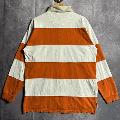90s Multi Color Texas Longhorns Rugby Shirt 4504