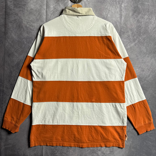 90s Multi Color Texas Longhorns Rugby Shirt 4504