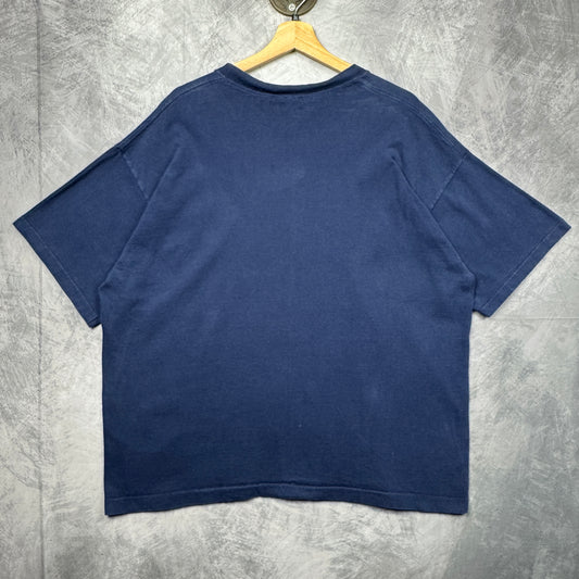 90s Blue Troy Aikman Dallas Cowboys Shirt 4263