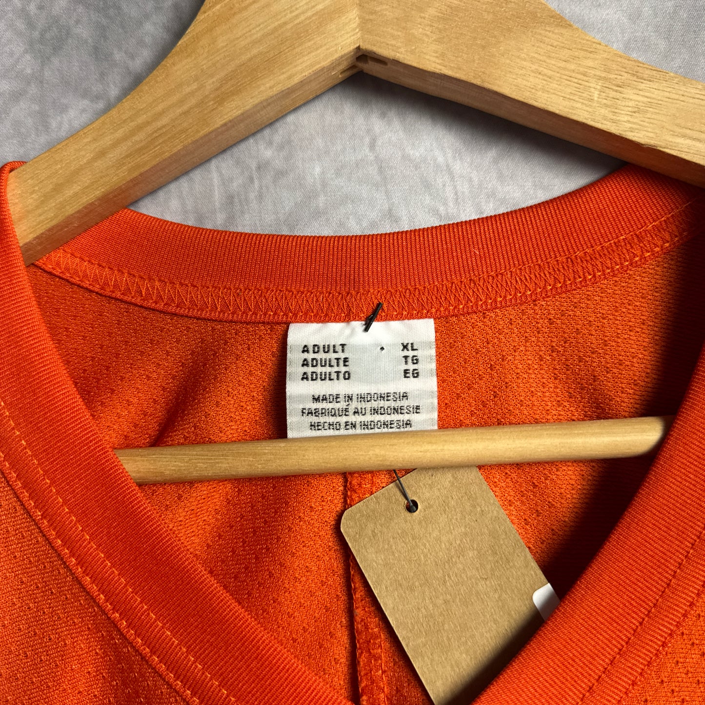 90s Orange Texas Longhorns Hockey Alumni Jersey 4616