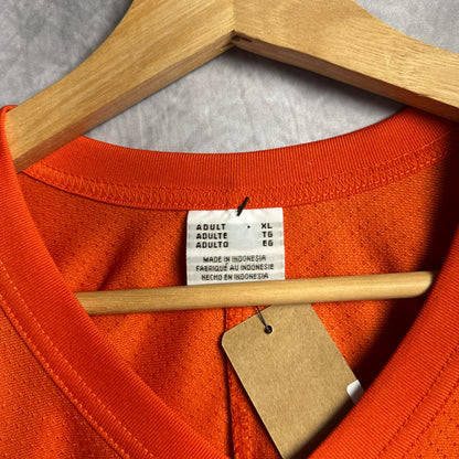 90s Orange Texas Longhorns Hockey Alumni Jersey 4616
