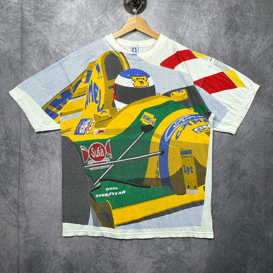 90s Camel Racing All Over Print Shirt 4020