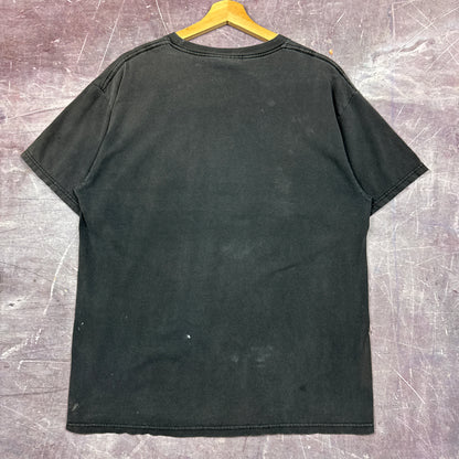 Early 00s Faded Black Deftones So Ronery Tour Local Crew Graphic Shirt L 2817