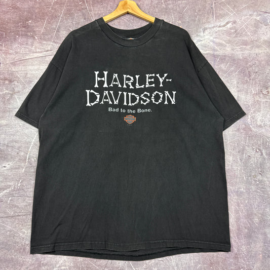 90s Black Harley Davidson Shirt 3185
