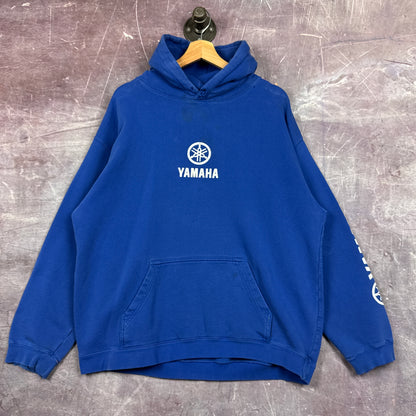 00s Blue Yamaha Hoodie 3044