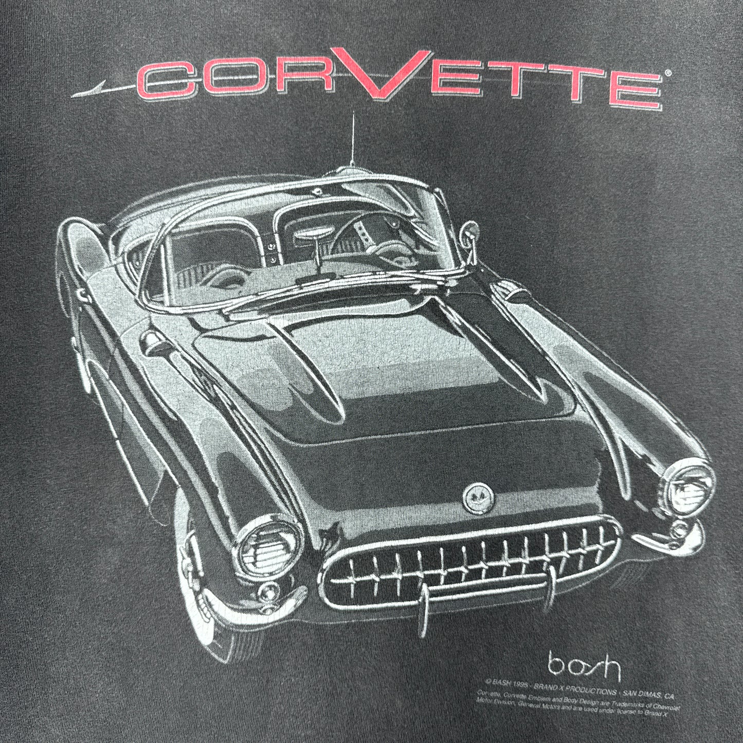 1995 Black Corvertte Shirt 3835