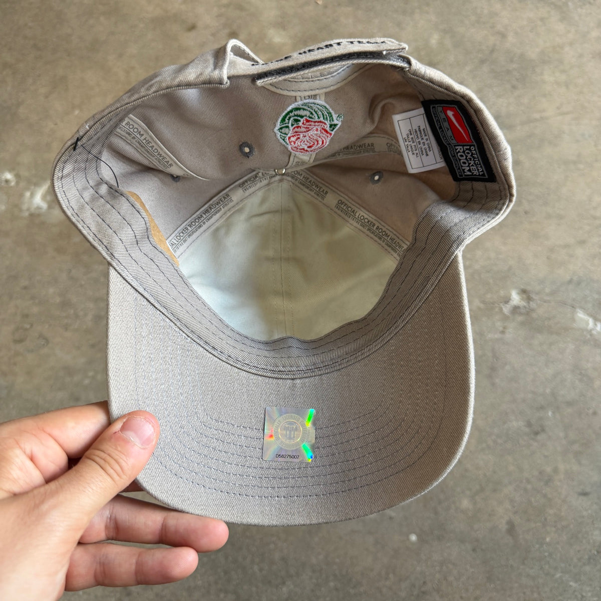 2006 Tan Brown Texas Longhorns National Champions Rose Bowl Hat 5804