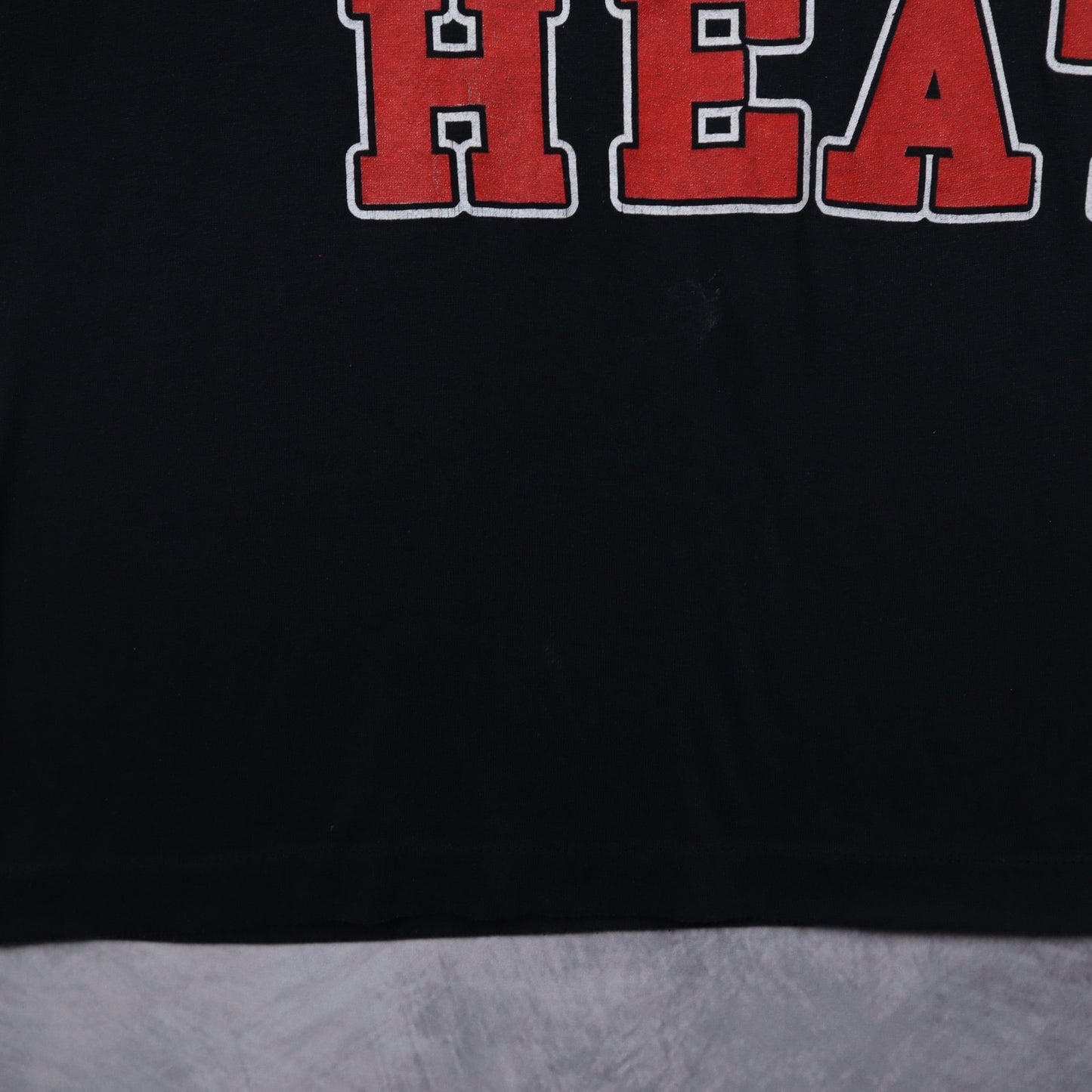 80s Black Miami Heat Shirt 4695
