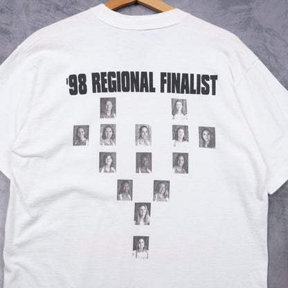 1998 White Texas Longhorns Volleyball Regional Finalist Shirt 5759