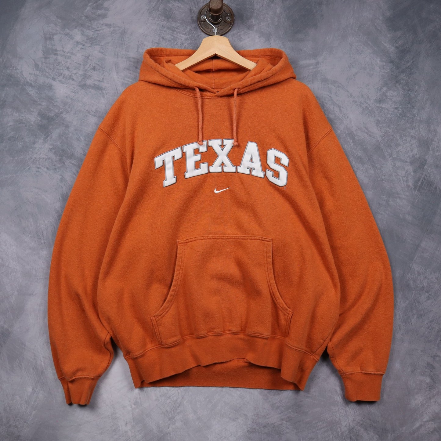 00s Orange Nike Texas Hoodie 5657