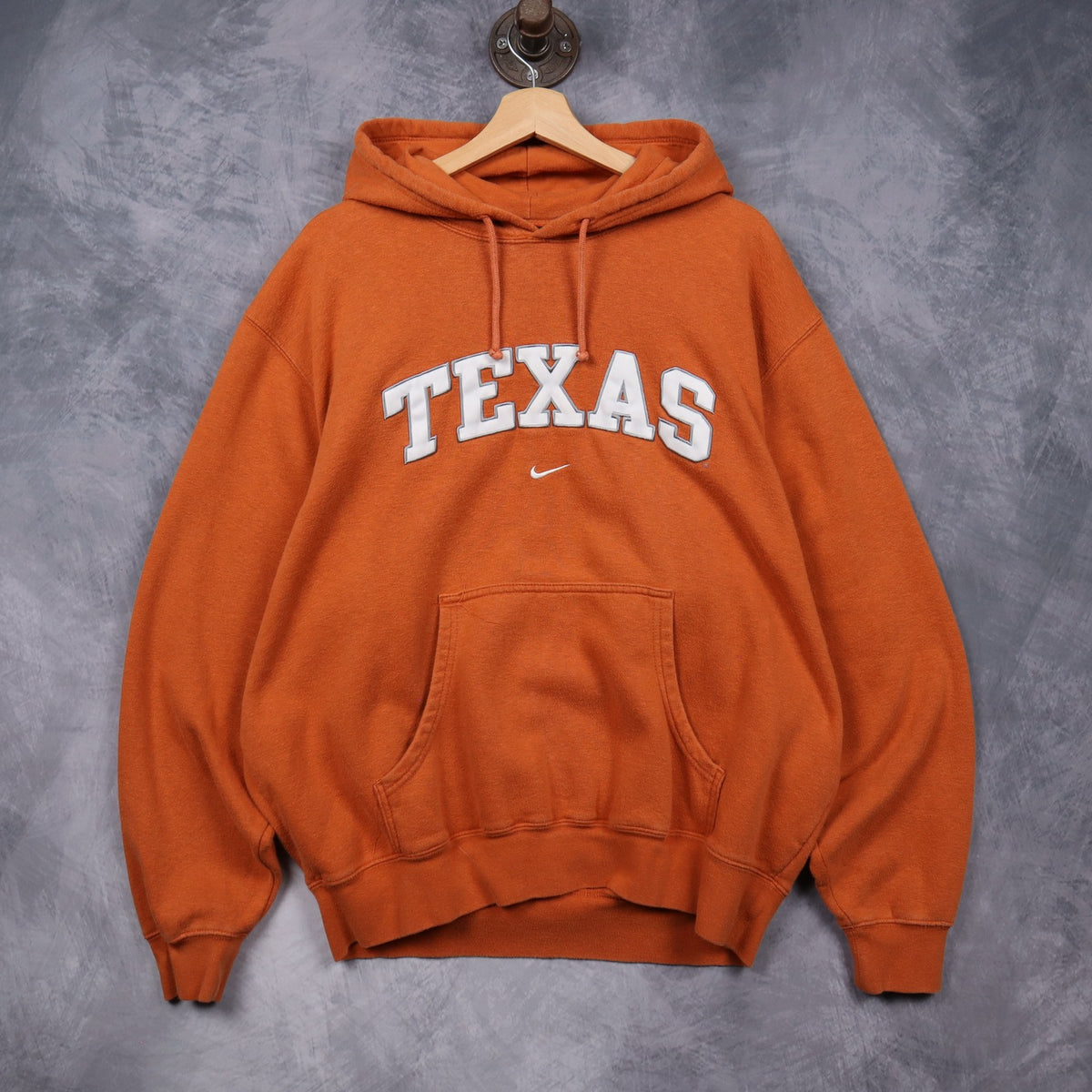 00s Orange Nike Texas Hoodie 5657