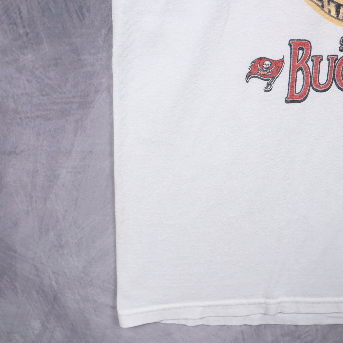 2003 White Tampa Bay Buccaneers Super Bowl Champions Shirt 6643