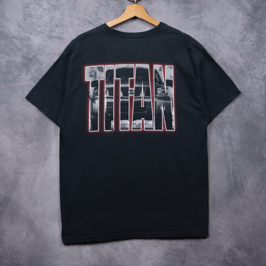 Early 00s Black Nissan Titan Shirt 7245