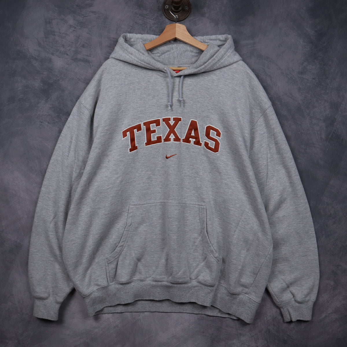 00s Grey Nike Texas Hoodie 5641