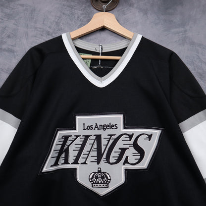 90s Black LA Kings CCM Hockey Jersey 5145