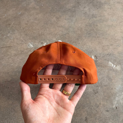 90s Burnt Orange Texas Longhorns Sports Specialties Snapback Hat 5789