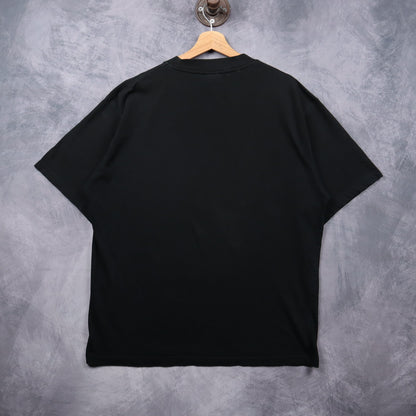 00s Black Ferrari Shield Logo Shirt 7296
