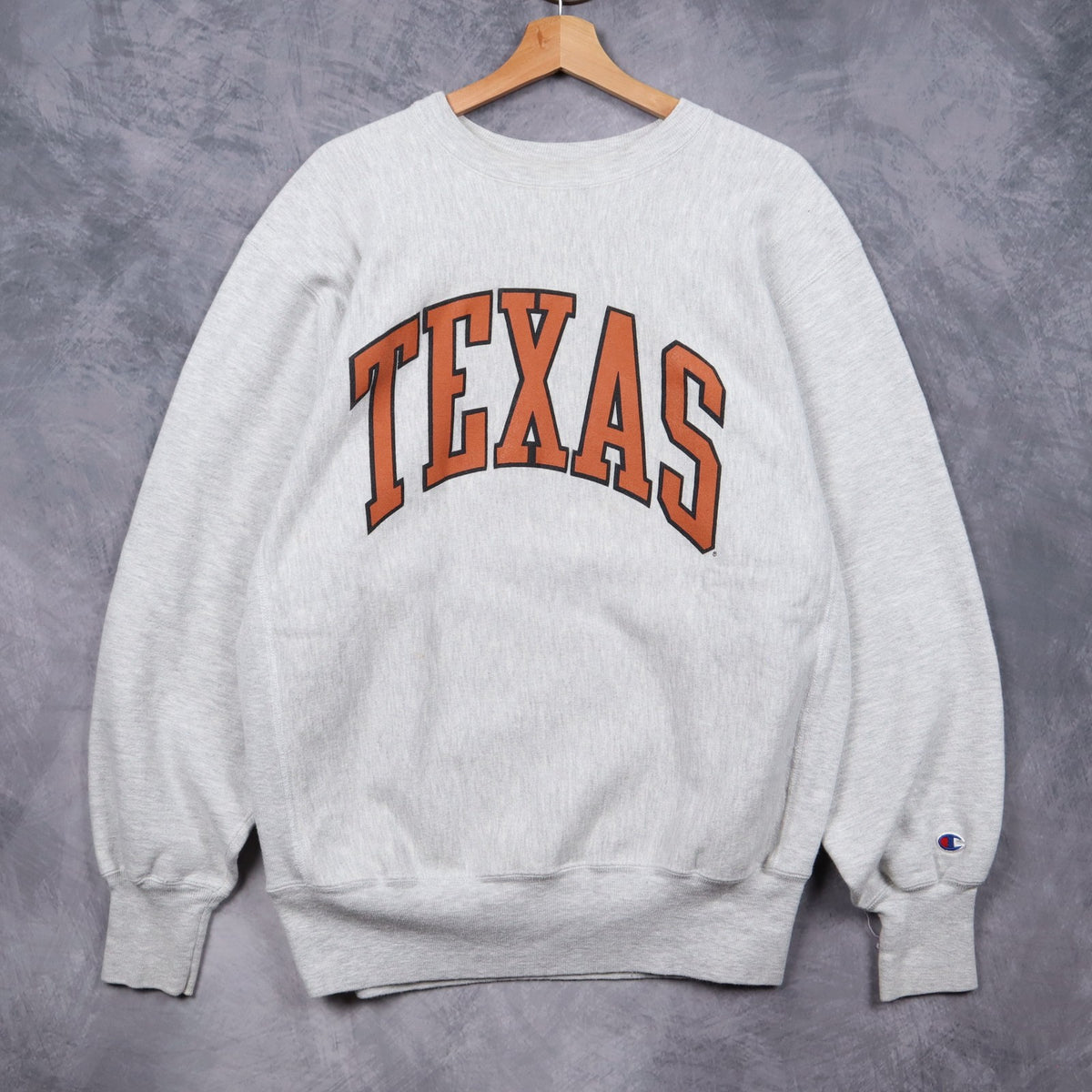 90s Grey Texas Longhorns Champion Reverse Weave Crewneck Sweatshirt 5704