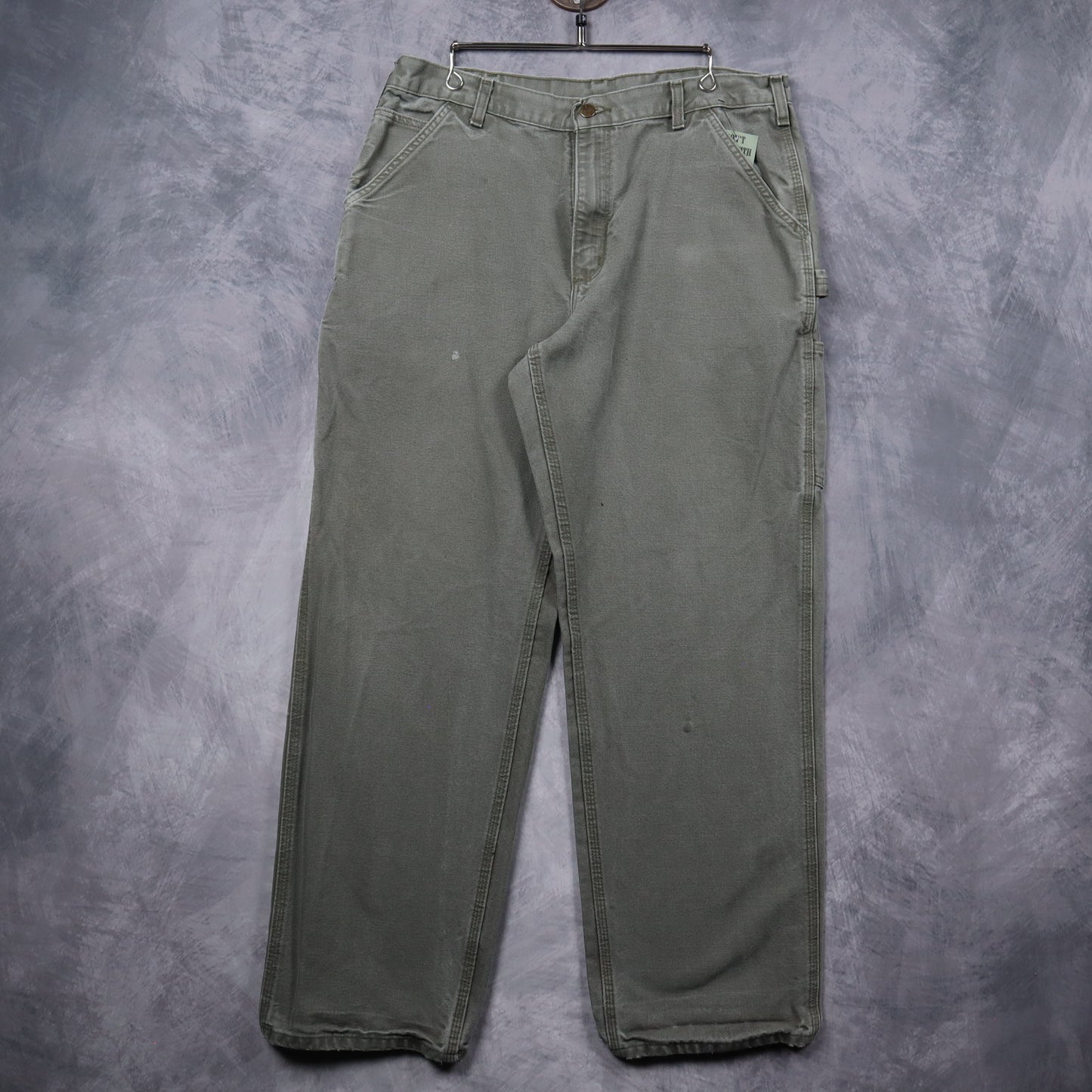 00s Moss Green Carhartt Carpenter Work Pants 5239